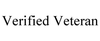 VERIFIED VETERAN