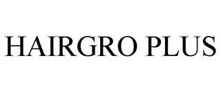 HAIRGRO PLUS