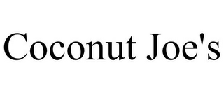 COCONUT JOE'S