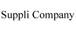 SUPPLI COMPANY