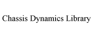 CHASSIS DYNAMICS LIBRARY