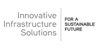 INNOVATIVE INFRASTRUCTURE SOLUTIONS FORA SUSTAINABLE FUTURE