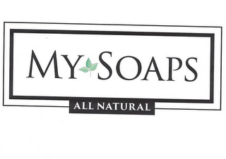 MY SOAPS ALL NATURAL