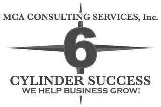 MCA CONSULTING SERVICES, INC. 6 CYLINDER SUCCESS WE HELP BUSINESS GROW!