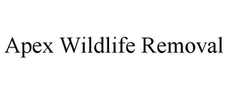 APEX WILDLIFE REMOVAL