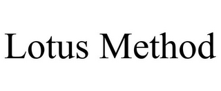 LOTUS METHOD