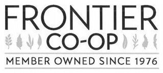 FRONTIER CO-OP MEMBER OWNED SINCE 1976