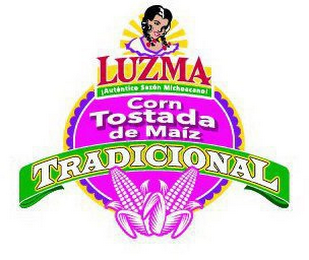 LUZMA ¡AUTENTICO SAZÓN MICHOACANO! CORNTOSTADA DE MAÍZ TRADICIONAL