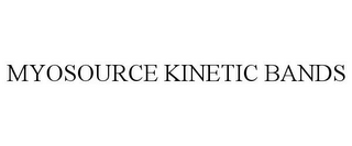 MYOSOURCE KINETIC BANDS