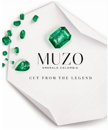 MUZO EMERALD COLOMBIA CUT FROM THE LEGEND