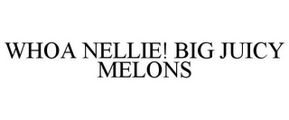 WHOA NELLIE! BIG JUICY MELONS