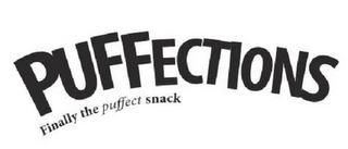 PUFFECTIONS FINALLY THE PUFFECT SNACK