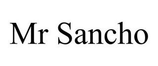 MR SANCHO