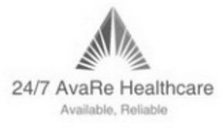 24/7 AVARE HEALTHCARE AVAILABLE, RELIABLE