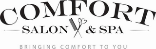 COMFORT SALON & SPA BRINGING COMFORT TOYOU