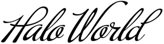 HALO WORLD