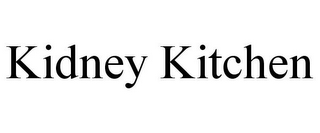 KIDNEY KITCHEN