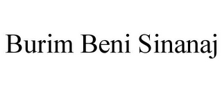 BURIM BENI SINANAJ