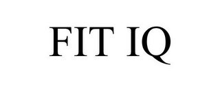 FIT IQ