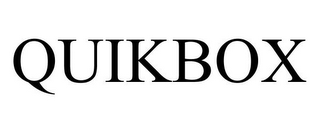 QUIKBOX