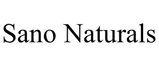 SANO NATURALS