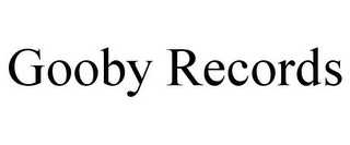 GOOBY RECORDS