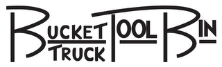 BUCKET TRUCK TOOL BIN