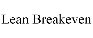 LEAN BREAKEVEN