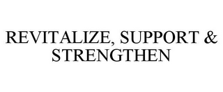 REVITALIZE, SUPPORT & STRENGTHEN