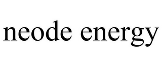 NEODE ENERGY