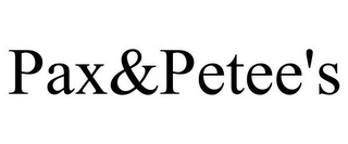 PAX&PETEE'S