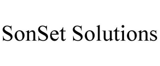 SONSET SOLUTIONS