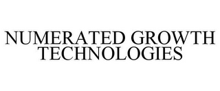 NUMERATED GROWTH TECHNOLOGIES