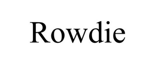 ROWDIE