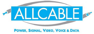 ALLCABLE POWER, SIGNAL, VIDEO, VOICE & DATA