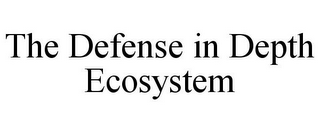 THE DEFENSE IN DEPTH ECOSYSTEM