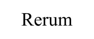 RERUM