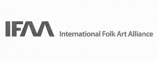 IFAA INTERNATIONAL FOLK ART ALLIANCE