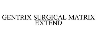 GENTRIX SURGICAL MATRIX EXTEND