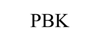 PBK