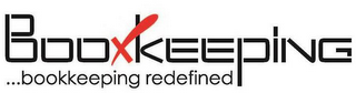 BOOXKEEPING ... BOOKKEEPING REDEFINED