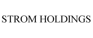 STROM HOLDINGS