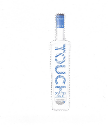 TOUCH O·N·E TOUCH O·N·E PREMIUM VODKA SMALL BATCH GLUTEN FREE HAND CRAFTED IN FLORIDA 750ML 40% ALC/VOL (80 PROOF)