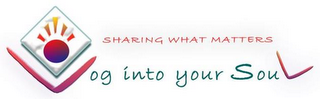 LOG INTO YOUR SOUL SHARING WHAT MATTERS