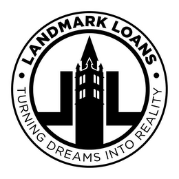 L L · LANDMARK LOANS · TURNING DREAMS INTO REALITY