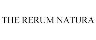 THE RERUM NATURA