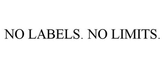 NO LABELS. NO LIMITS.