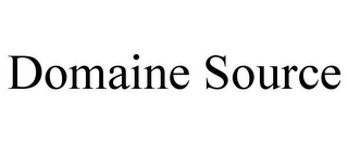 DOMAINE SOURCE