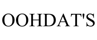 OOHDAT'S