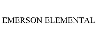 EMERSON ELEMENTAL